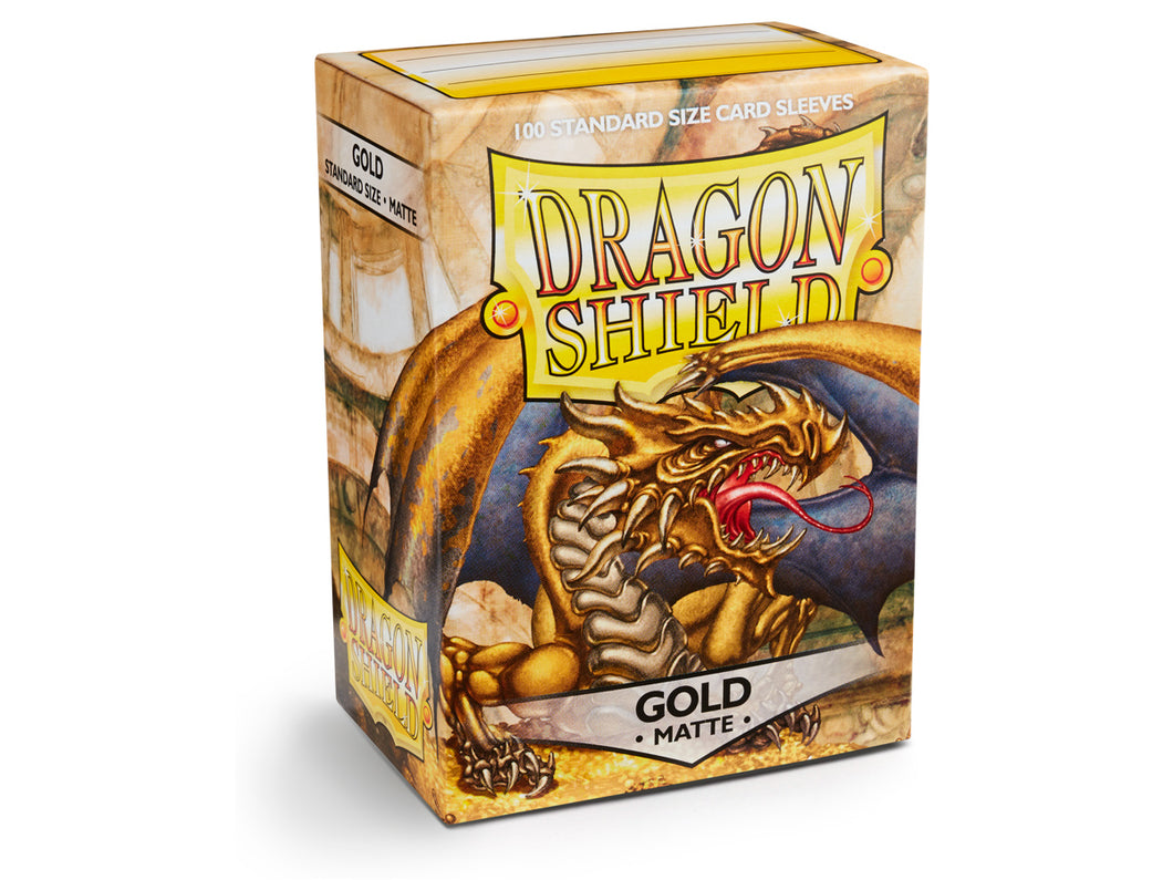 Dragon Shield Standard Matte: Gold