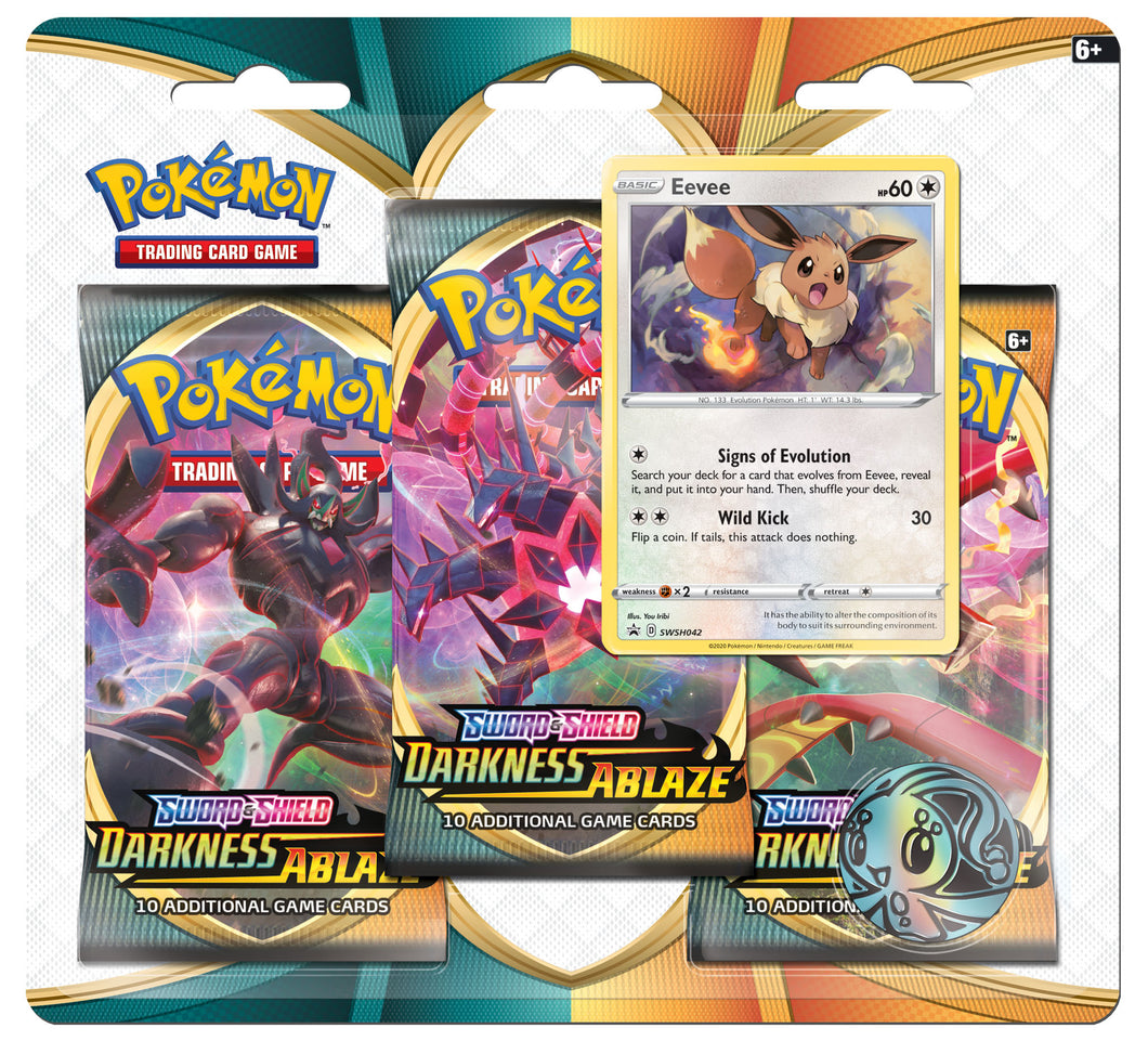 Pokemon Darkness Ablaze Blister Pack Eevee