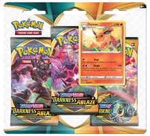 Load image into Gallery viewer, Pokemon Darkness Ablaze Blister Pack Flareon