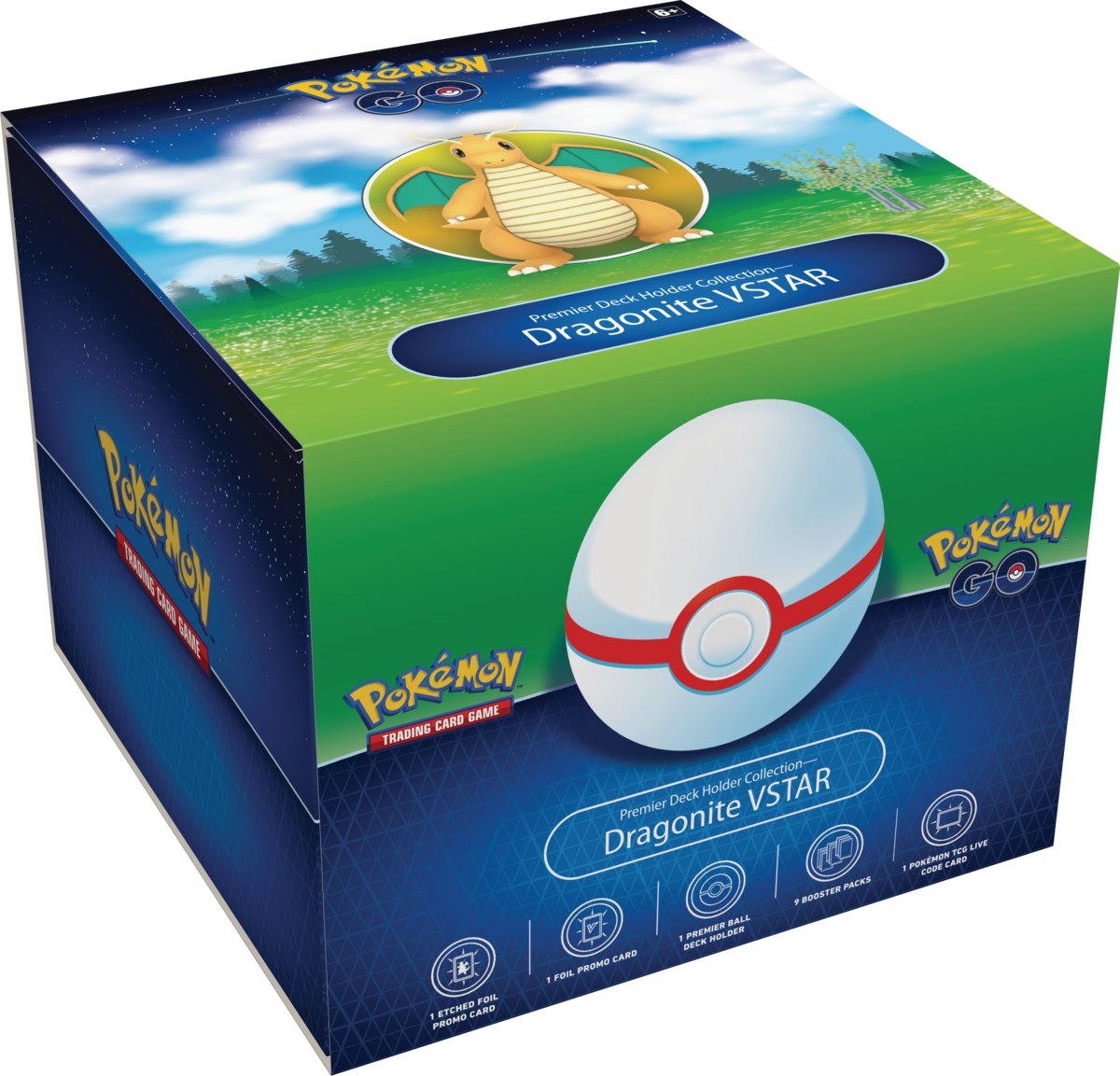 [CLEARANCE] Pokemon Go: Dragonite VSTAR Premiere Deck Holder Collection