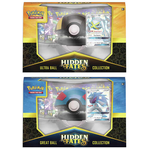Hidden Fates Poke ball Collection Shiny