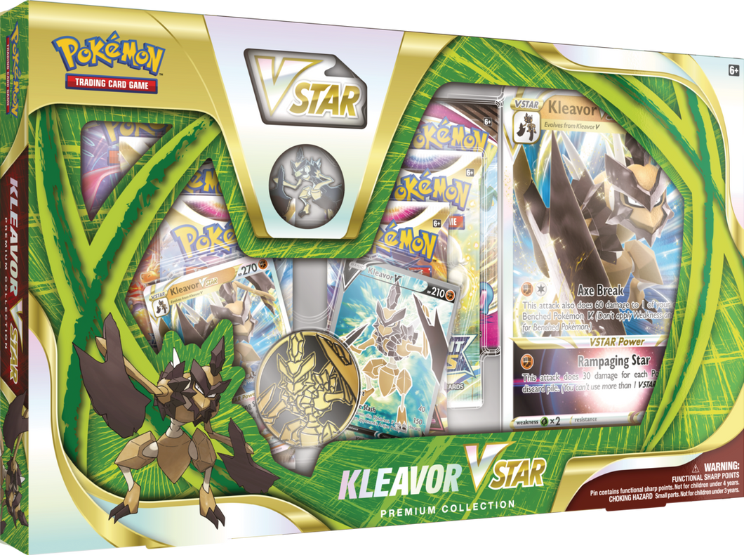 Pokemon: Kleavor VSTAR Premium Collection