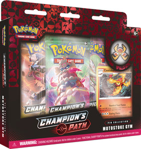 Champions Path Pin Collection Motostoke Gym