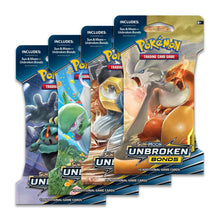 Load image into Gallery viewer, Pokemon: Unbroken Bonds Sleeved Booster Packs