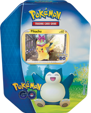 Load image into Gallery viewer, Pokemon Go: Gift Tins (Pikachu, Snorlax, Blissey)