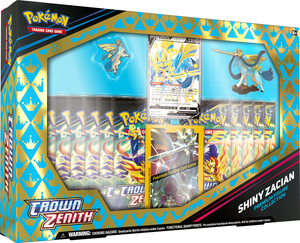 Pokemon: Crown Zenith - Shiny Zacian & Zamazenta Premium Figure Collection