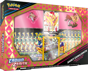 Pokemon: Crown Zenith - Shiny Zacian & Zamazenta Premium Figure Collection