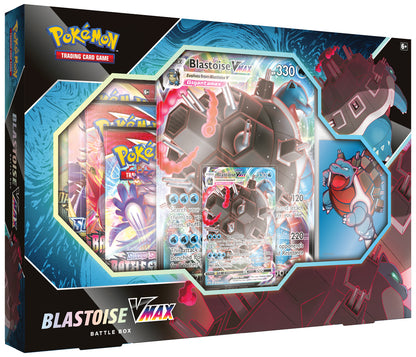 Pokemon: Blastoise & Venusaur VMAX Battle Box