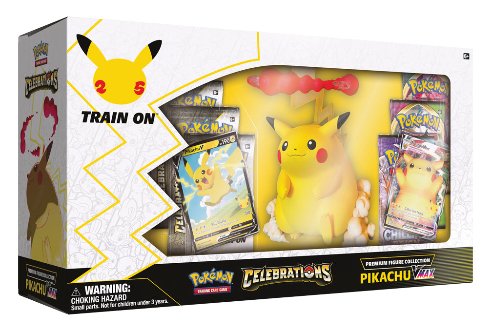 Pokemon: Celebrations Pikachu VMAX Premium Figure Collection