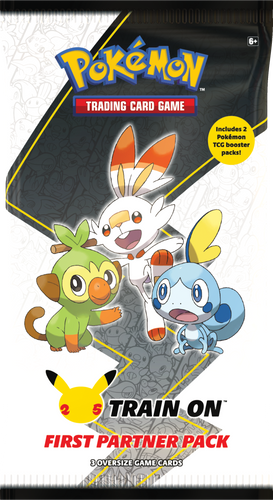 Pokemon 25th Anniversary First Partner Pack Galar