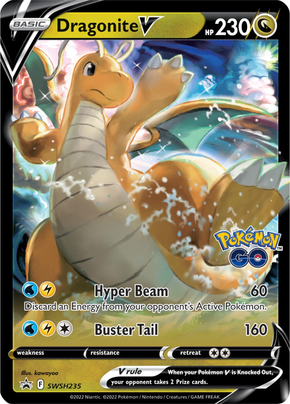CLEARANCE] Pokemon Go: Dragonite VSTAR Premiere Deck Holder Collection