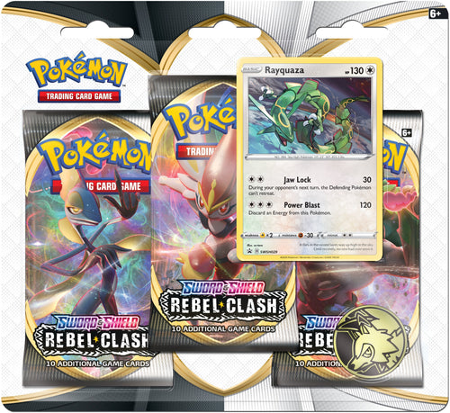 Pokemon: Rebel Clash Blister Pack (Rayquaza)