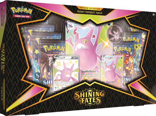 Pokemon Shining Fates Crobat VMAX Premium Collection