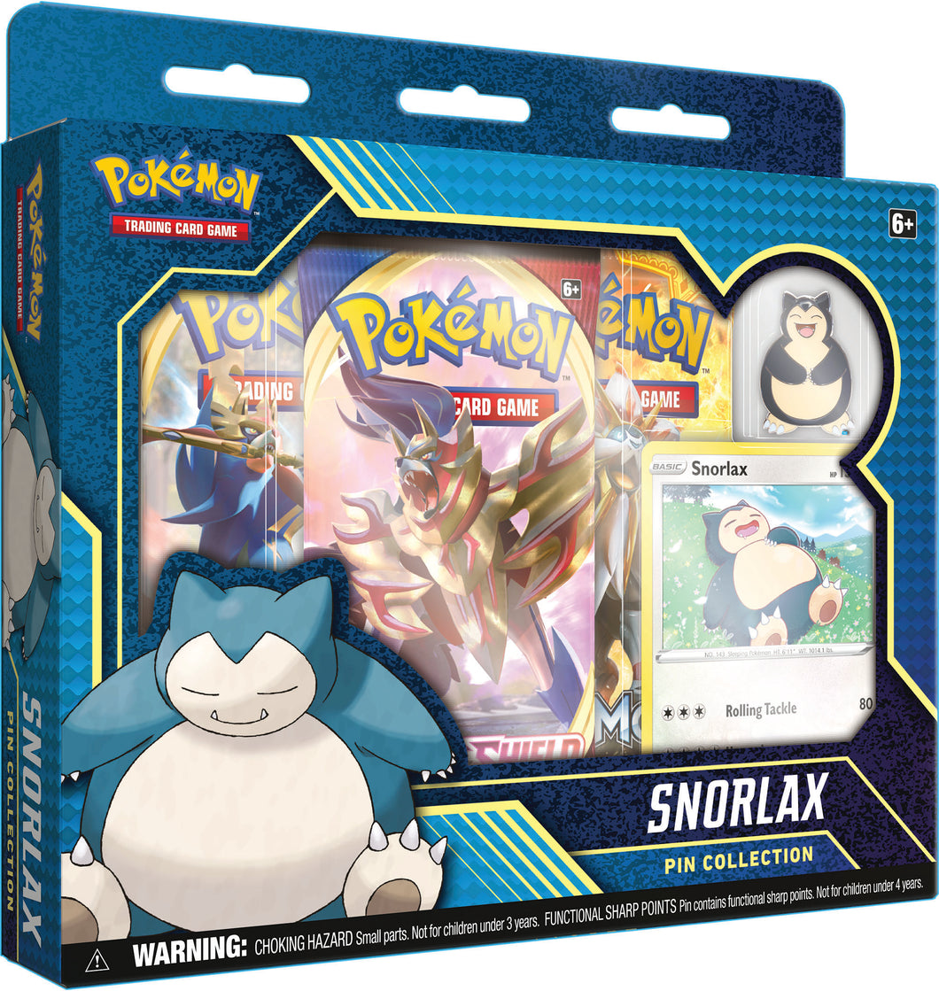 Pokemon: Snorlax Pin Collection