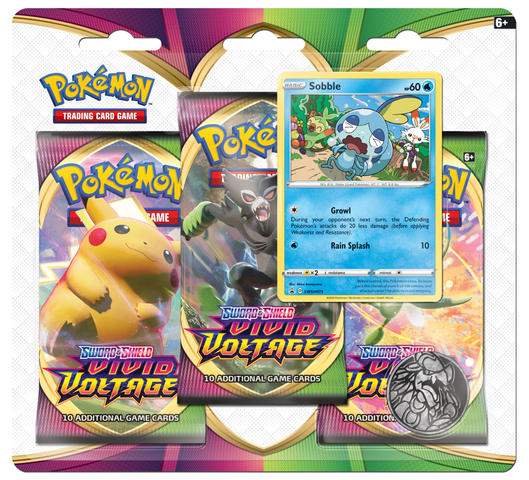 Pokemon Vivid Voltage Blister Pack Sobble Preorder