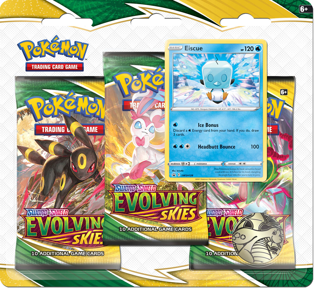 Pokemon: Chilling Reign Blister Pack Preorder (Eevee or Snorlax)