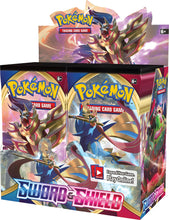 Load image into Gallery viewer, Pokemon Sword &amp; Shield Booster Box Preorder