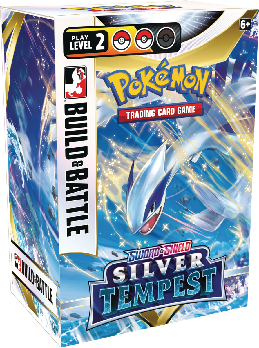 Pokemon: Silver Tempest Build & Battle + Stadium Boxes