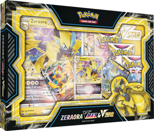 Pokemon: Deoxys VMAX & VSTAR and Zeraora VMAX & VSTAR Battle Box (Complete Set)
