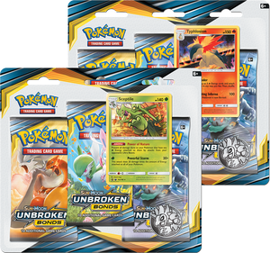 Pokemon: Unbroken Bonds Blister Pack (Typhlosion or Sceptile)