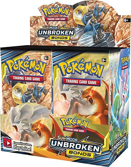Pokemon Unbroken Bonds Booster Box Reshiram Charizard