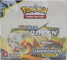 Load image into Gallery viewer, pokemon unbroken bonds booster box reshiram charizard